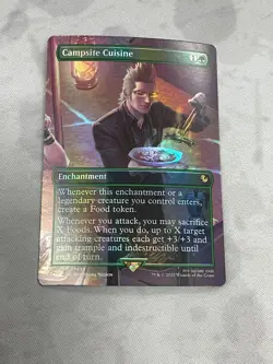 Campsite Cuisine - Final Fantasy Commander - 464 - NM - Foil - Borderless - MTG - Image 2