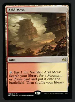 ***Arid Mesa** MTG Modern Masters Magic Kid Icarus - Image 1