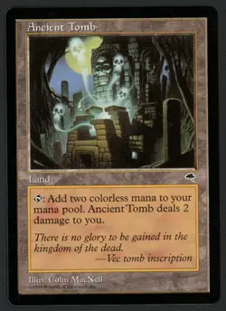 ***Ancient Tomb** MTG Tempest Magic Kid Icarus - Image 1