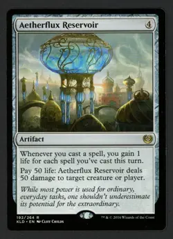 ***Aetherflux Reservoir** MTG Kaladesh Magic Kid Icarus - Image 1