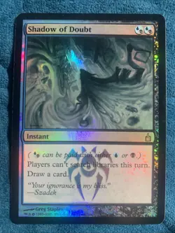 MTG Foil Shadow of Doubt - Ravnica: City of Guilds Moderately Played English - Image 2
