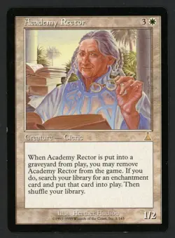 ***Academy Rector** MTG Urza's Destiny Magic Kid Icarus - Image 1