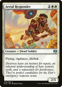 Aerial Responder Uncommon Kaladesh Magic: The Gathering Near Mint - Image 1