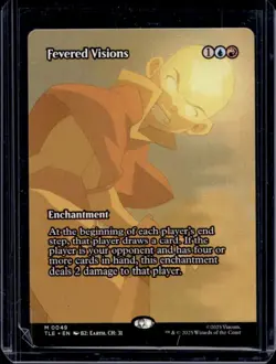 2025 Magic The Gathering MTG The Last Airbender Fevered Visions Borderless #0049 - Image 1