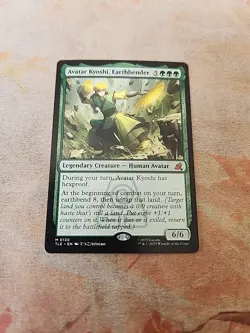 Avatar Kyoshi, Earthbending Avatar The Last Airbender MTG NM - Image 1