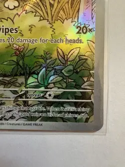 Pokemon TCG Meowth 106/094 Full Art Illustration Rare Holo Phantasmal Flame EN - Image 3