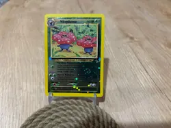 Vileplume 17/18 Southern Islands Reverse Holo SWIRL Vintage WOTC Pokemon TCG LP - Image 4