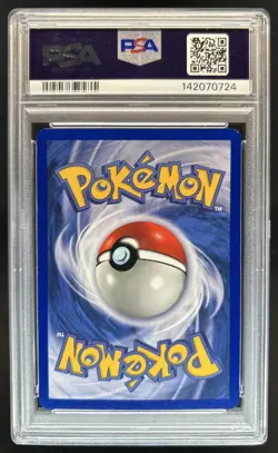 1999 Pokemon Fossil 1st Edition Psyduck #53/62 PSA 8 - Image 2