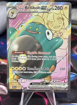 Ionos Bellibolt ex 194 (SVP) NM Holofoil Promo Rare Pokemon Card - Image 1