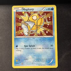 Shiny Magikarp Holo Black Star Promo XY143 LP Pokemon TCG - Image 1