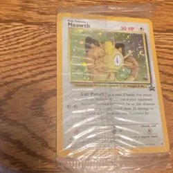 Pokemon Meowth 10/53 Wotc Promo Holo 50 HP Basic English Wizards of the Coast - Image 1