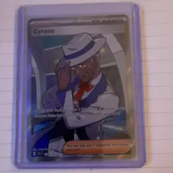 Pokemon TCG Cyrano 230/191 Sv08 Surging Sparks Ultra Rare Full Art Holo English - Image 1