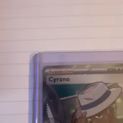 Pokemon TCG Cyrano 230/191 Sv08 Surging Sparks Ultra Rare Full Art Holo English - Image 2