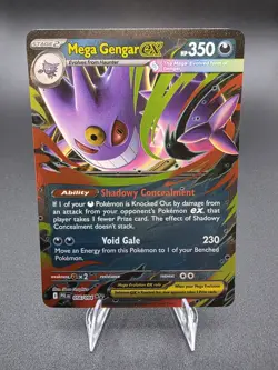Pokemon TCG Phantasmal Flames Mega Gengar EX 56/94 NM Condition - Image 1