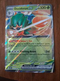Decidueye ex 12/88 ME03: Perfect Order Pokemon TCG Double Rare NM - Image 1
