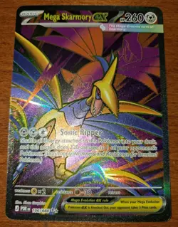 Mega Skarmory ex Ultra Rare Full Art 106/088-Pokemon Perfect Order ME03 NM - Image 1