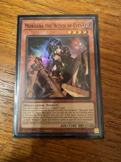 Morgana the Witch of Eyes (DUAD-EN026) - Super Rare - 1st Edition NM Yugioh - Image 1