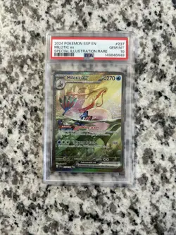 2024 Pokemon TCG Scarlet & Violet Surging Sparks #237 Milotic ex SIR PSA 10 - Image 1