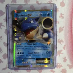 Pokemon Blastoise EX 21/108 Evolutions Ultra Rare Holo 180 HP Basic English - Image 3