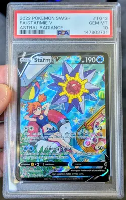 Pokemon PSA 10 Starmie V Ultra Rare 2022 TG13/TG30 Astral Radiance English 💎💯 - Image 1