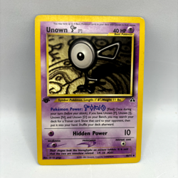 Pokemon TCG - Unown F 48/75 1st Edition - WOTC Neo Discovery - VLP - Image 1