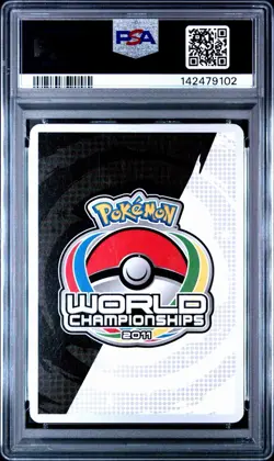 2011 POKEMON WORLD CHAMPIONSHIPS PROMO #110 TYPHLOSION W.C.-RESHIPHLOSION PSA 6 - Image 2