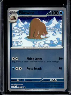 2025 Pokemon Phantasmal Flames Piloswine Common #024/094 - Image 1