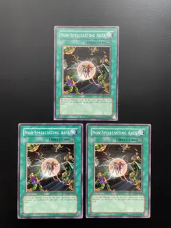 Yugioh Non-Spellcasting Area DR1-EN205 Common Unlimited Edition MP/HP X3 - Image 1