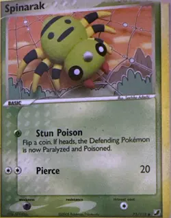 Spinarak 75/115 Common Unseen Forces Pokemon Lightly Played - Image 1