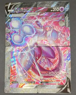 Pokemon TCG Complete Set Of Mewtwo VUnion - Image 1