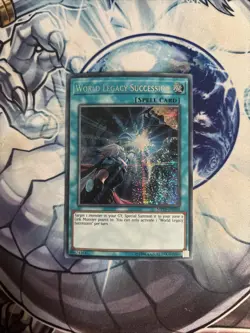 (YCL) WORLD LEGACY SUCCESSION *** PRISMATIC SECRET RARE MP19-EN038 YUGIOH! VLP - Image 1