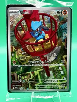 Pokemon TCG Riolu 010 ETB Promo Mega Evolutions Sealed Black Star Promo - Image 1