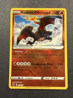 Pokemon TCG Radiant Charizard Crown Zenith 020/159 - Image 1