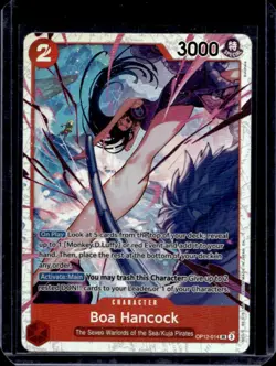 2025 One Piece Legacy of the Master Boa Hancock Super Rare #OP12-014 - Image 1