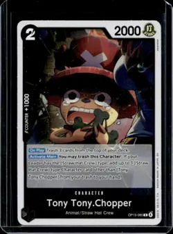 2026 One Piece Adventure on Kami's Island Tony Tony.Chopper Rare #OP15-085 - Image 1