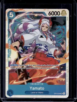 2025 One Piece Carrying On His Will Yamato Super Rare #OP13-054 - Image 1