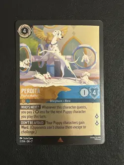 Disney Lorcana - Perdita - Playful Mother 2/204 Archazia's Island Foil - Image 1
