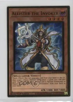Aleister the Invoker 1st Ed. YuGiOh Gold Series: Maximum Gold #MAGO-EN016 - Image 1