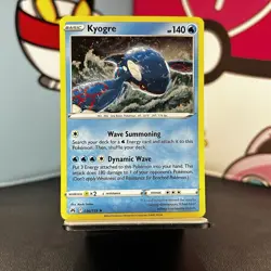 Pokemon Kyogre 036/159 Holo Rare Crown Zenith 2023 Water TCG Card - Image 1