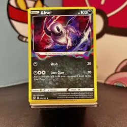 Pokemon TCG Absol 076/159 Crown Zenith Holo Rare Card Game 2023 - Image 1