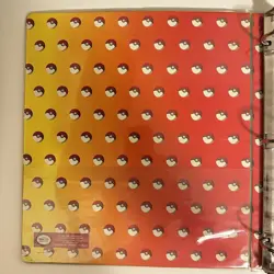 Pokemon Vintage 3 Ring Trading Card Binder Ash Charizard TCG 90s HTF - Image 3