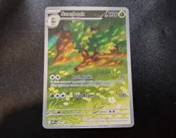Sawsbuck 092/086 Illustration Rare White Flare Pokemon Card LP-NM - Image 1