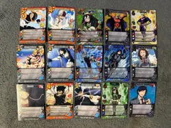 My Hero Academy UniVersus Card Lot With Foil Cards Great Variety - Image 2