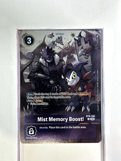BT8-108 Mist Memory Boost! - Digimon TCG Trading Card Game Holo Foil - Image 1