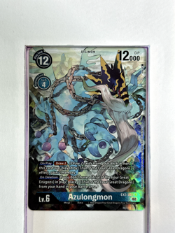 EX3-025 Azulongmon - Digimon TCG Trading Card Game Holo Foil - Image 1