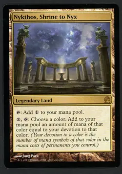 ***Nykthos, Shrine to Nyx** MTG Theros Magic Kid Icarus - Image 1