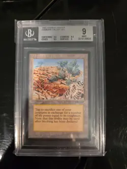 Arabian Nights Diamond Valley BGS 9.0 Graded Magic MTG - Image 3