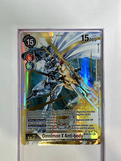 BT5-111 Omnimon X Anti-body - Digimon TCG Trading Card Game Holo Foil - Image 1