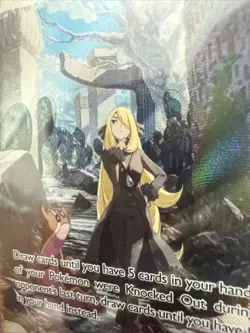 Cynthia's Ambition GG60 Full Art PSA 9 Mint Pokemon TCG Crown Zenith - Image 4