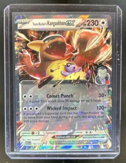 2026 Pokemon Ascended Heroes Team Rocket's Kangaskhan ex Double Rare #162/217 - Image 1